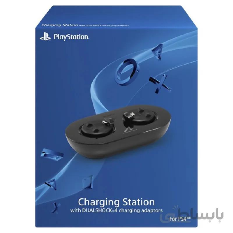 پایه شارژر اصلی دسته و موو پلی مناسب پلی استیشن Dualshock 4 Charging Station ا charging station with dualshock 4 charging adaptors for ps4
