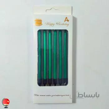 شمع مدادی متالیک سبز