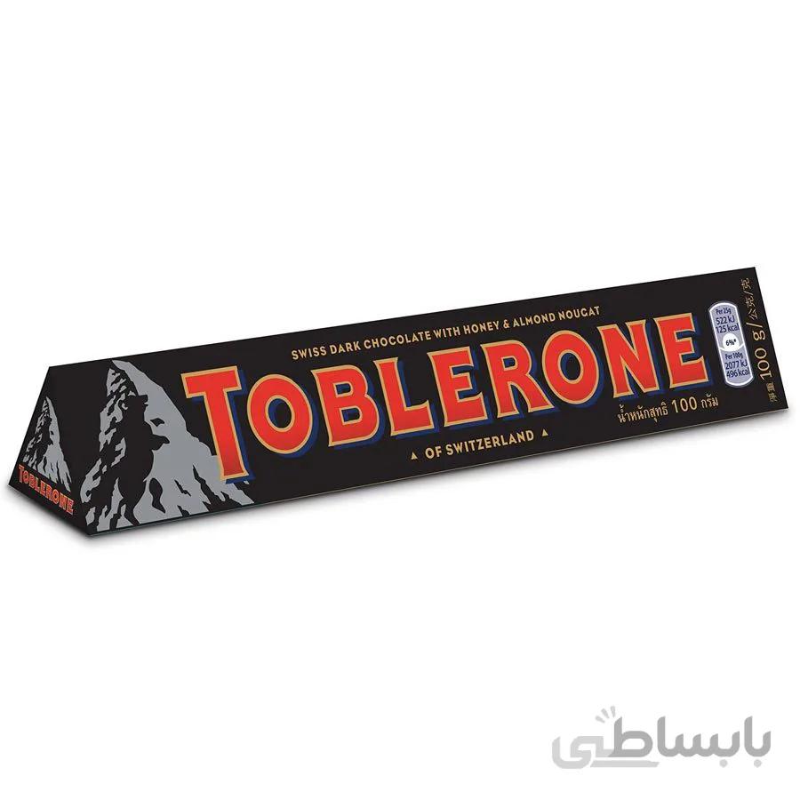 شکلات تابلرون تلخ مشکی 100 گرم