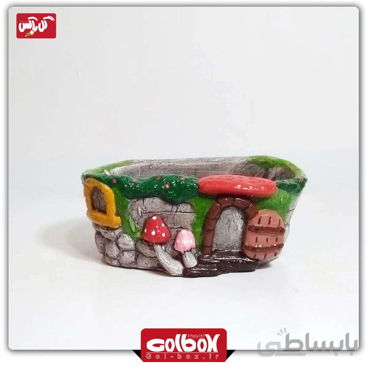 گلدان دکوراتیو طرح قارچ