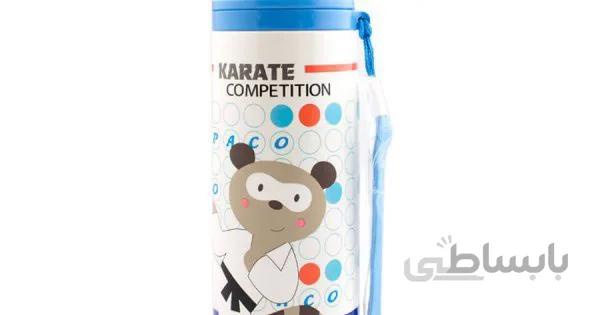 فلاسک کودک Pinkah طرح دار رنگ آبی