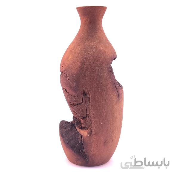 گلدان چوبی ارتفاع ۱۱ سانتی متر (کد ۲۶)