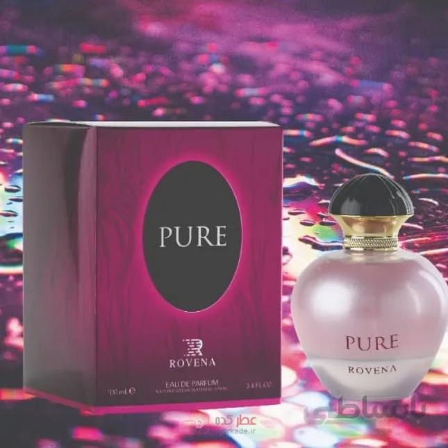 ادکلن روونا پیور Rovena Pure حجم 100 میل "دیور پیور پویزن"