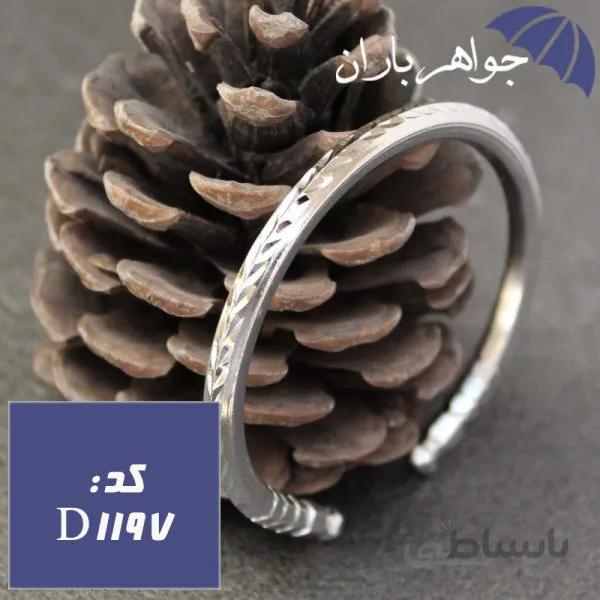 دستبند خلخال شیاری مردانه کد D_1197