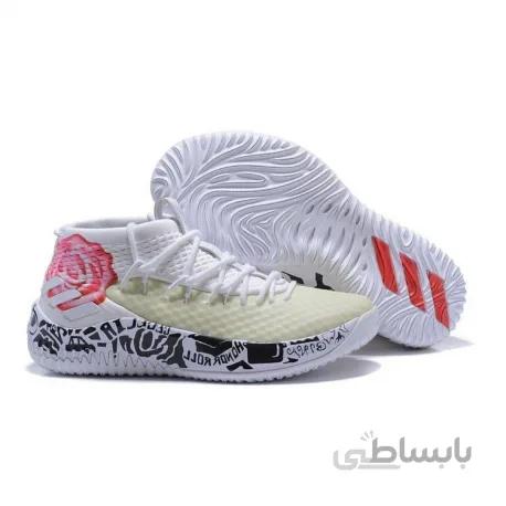 کفش اصلی آدیداس دم 4سفید adidas AD DAME 4 AP9967