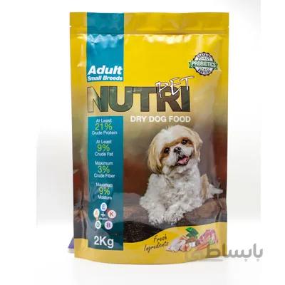 غذای نژاد کوچک سگ ( Adult ) + مکمل پروبیوتیک + 21% پروتئین – نوتری پت