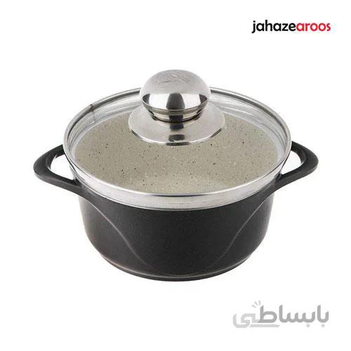 قابلمه چدن گرانیت 14 ویکتوریا عروس