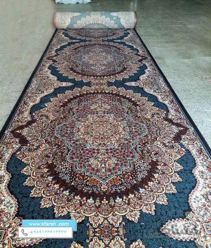 فرش کناره ۵۰۰ شانه طرح ارکیده