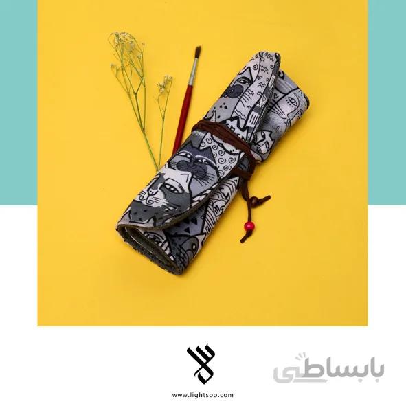 جامدادی رولی طرح گربه