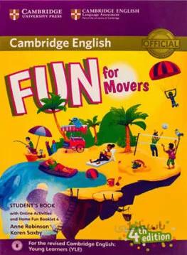 کتاب Fun for Movers Students Book 4th+ Home Fun Booklet 4
