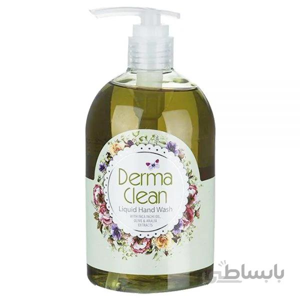 مایع دستشویی حاوی روغن اینکا اینچی، عصاره های زیتون و آرالیا ا دارای رایحه مطبوع و ماندگار