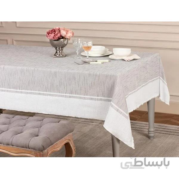 سفره مدل Chiara Kahverengi سایز 160×160 سانتی متر مادام کوکو