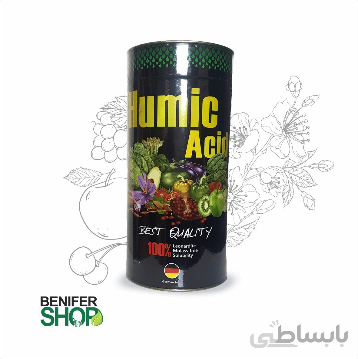 هیومیک اسید پرک آبادیس وزن 1 کیلوگرم