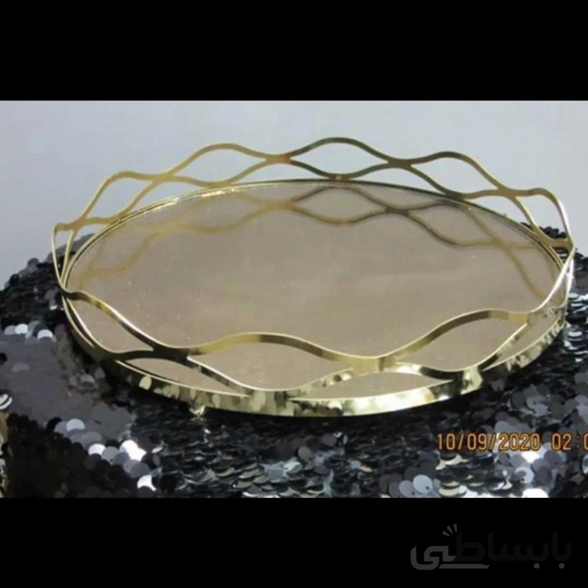 سینی آینه ای گرد نفس❤