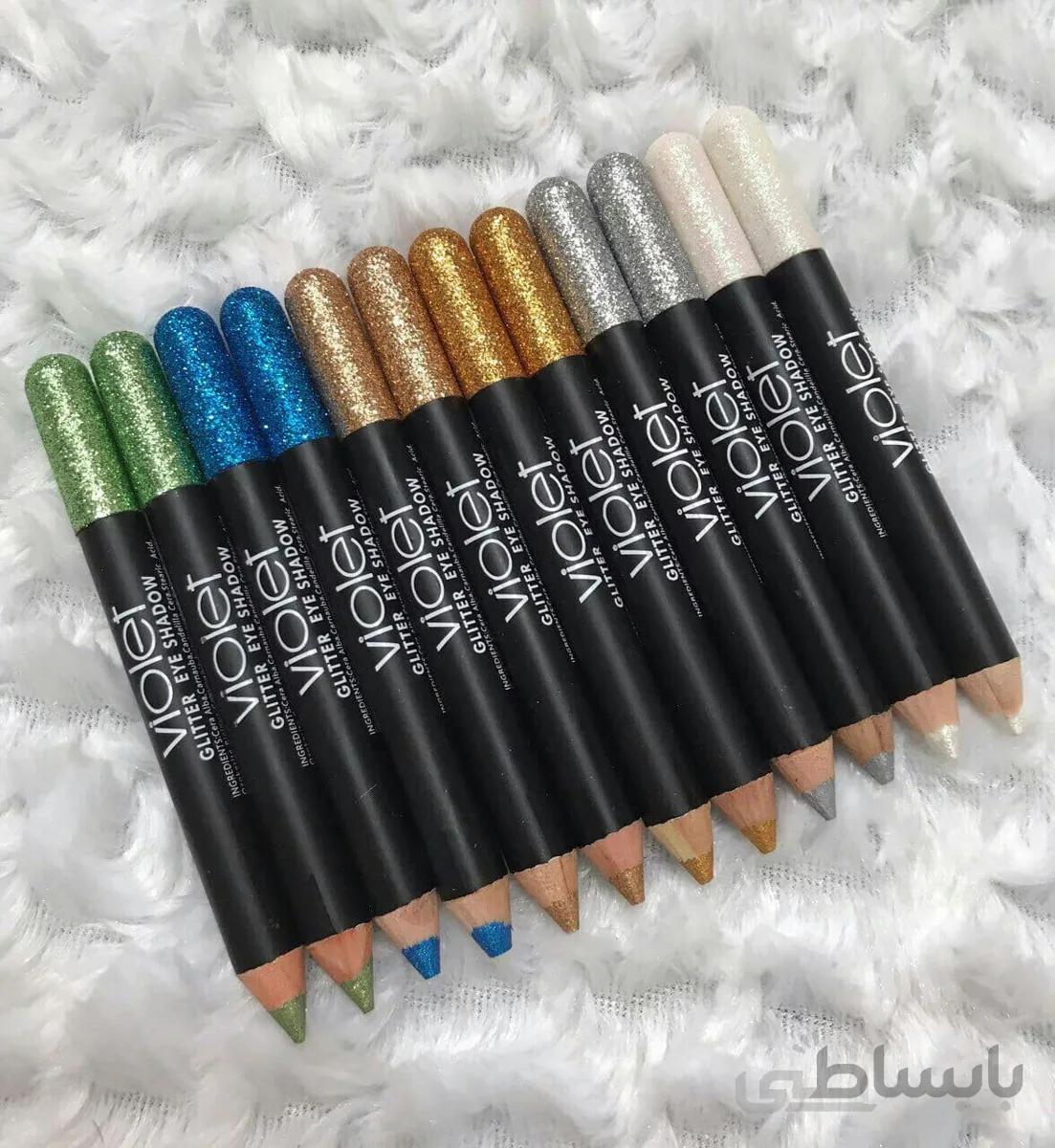 مداد گلیتری ویولت