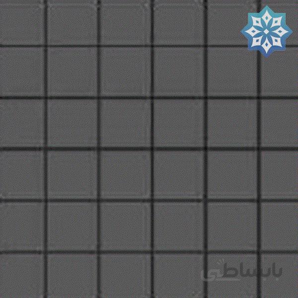 کاشی استخری البرز طوسی تیره براق کد DG-GREY6 سایز 5*5