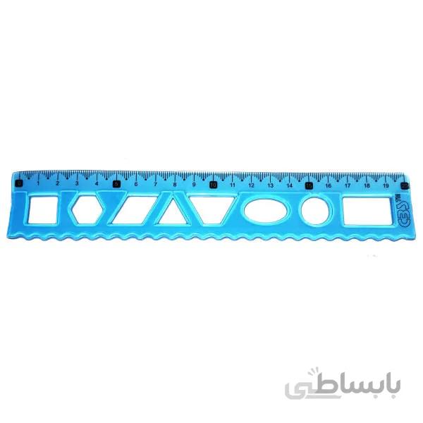 خطکش سی بی اس مدل شابلون کد JM120
