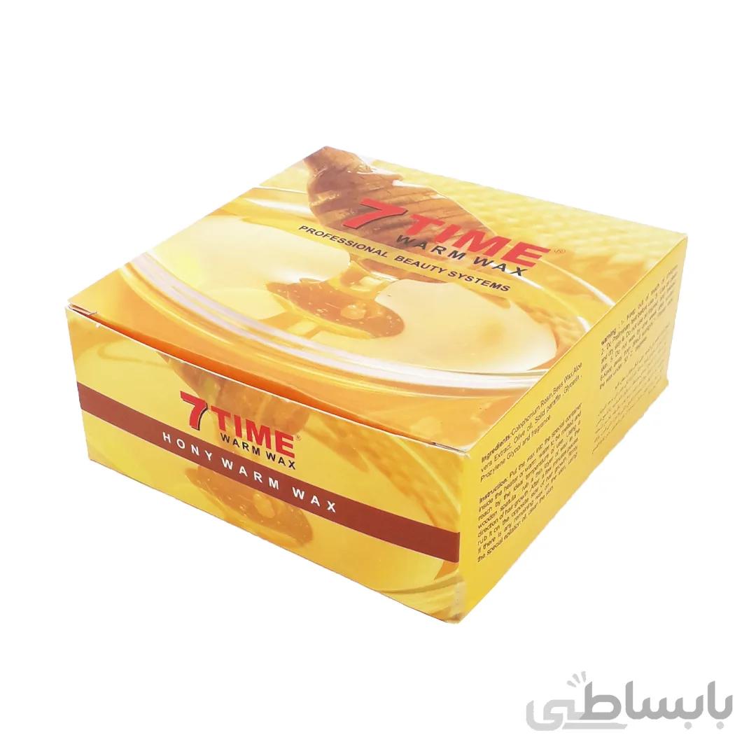 وکس سکه ای عسل سون تایم400 گرمی SEVEN TIME