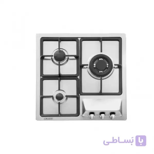 اجاق گاز صفحه ای استیل S3501 استیل البرز — تصویر 1