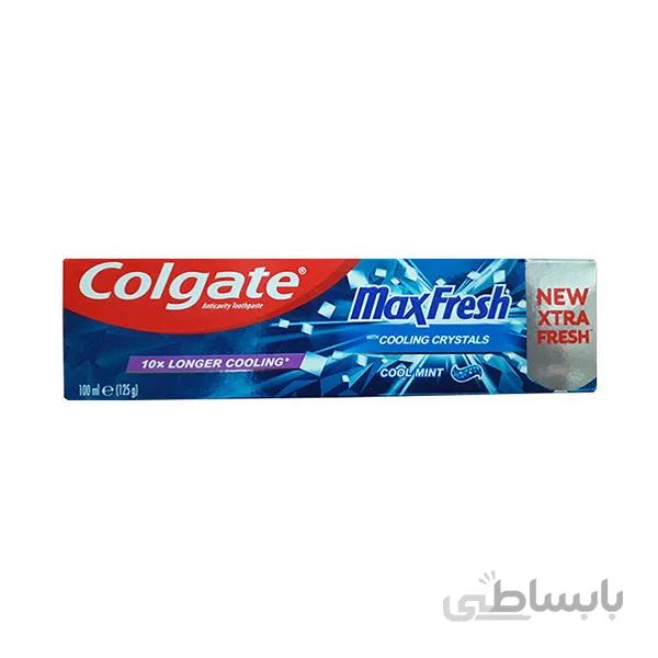 خمیر دندان کلگیت مدل Max Fresh اصلی حجم 100 میلی لیتر