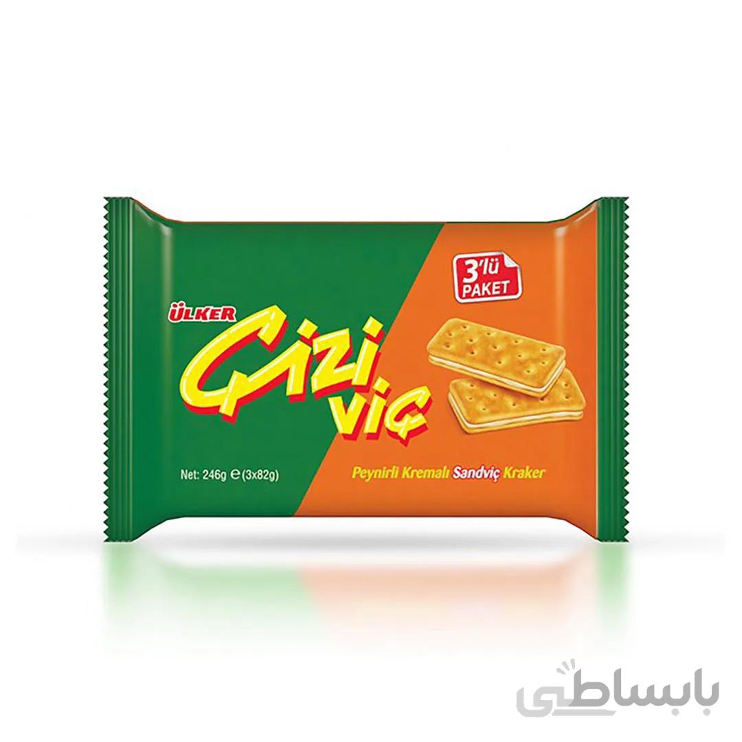 کراکر کرم دار پنیری اولکر Ulker