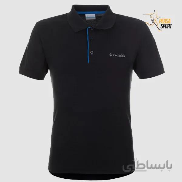 تیشرت مردانه کلمبیا Cascade Range Solid Polo Black