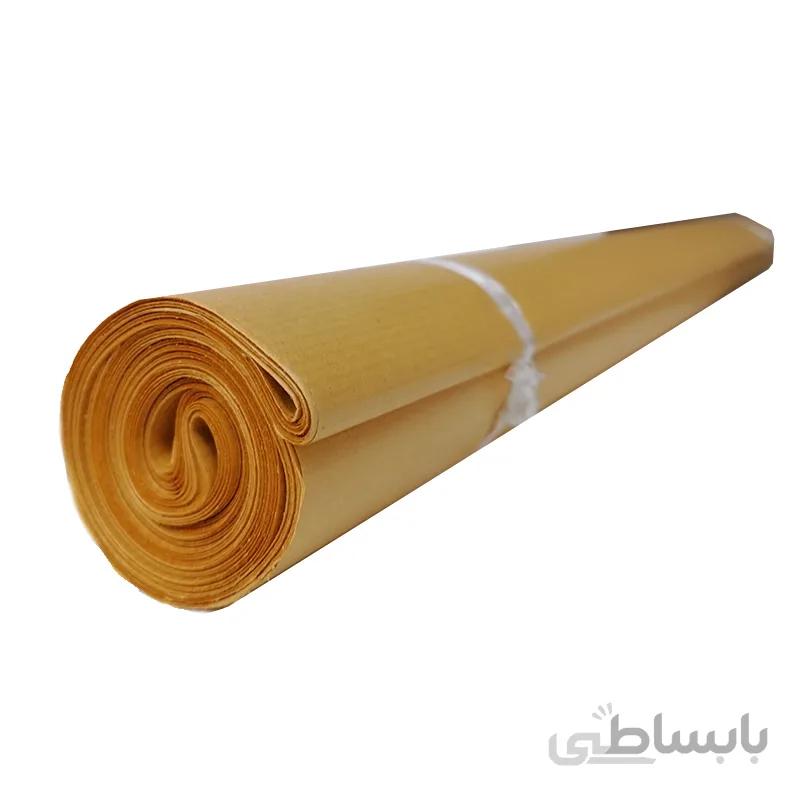 رول کاغذ الگو خیاطی رنگ زرد بسته 1 کیلویی درجه یک هندی 40 گرم