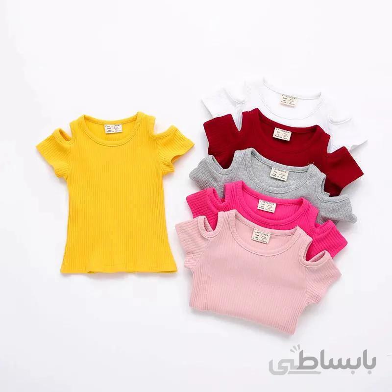 تاپ بچه گانه دخترانه کبریتی