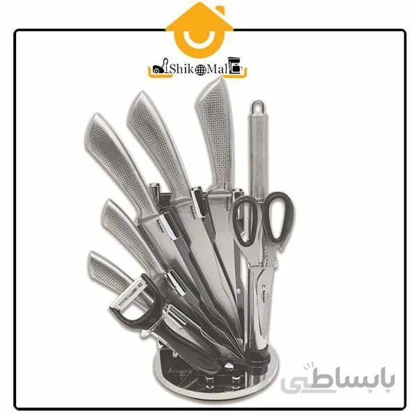 سرویس چاقوی آشپزخانه 9 پارچه دلمونتی مدل DL 1550