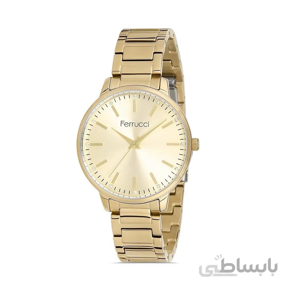 ساعت مچی عقربه ای زنانه برند فروچی Ferrucci مدل FC 13935M.04