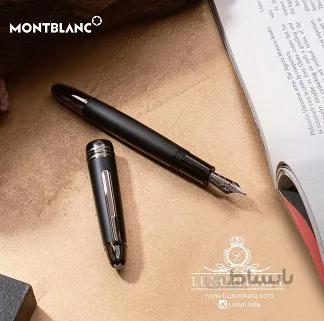 خودنویس مشکی مات Mont Blanc ا Mont Blanc Ultra Black Fountain Pen