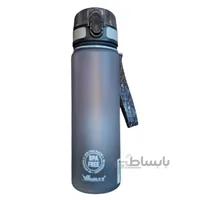 قمقمه ورزشی مات مدل bpa free رنگ طوسی