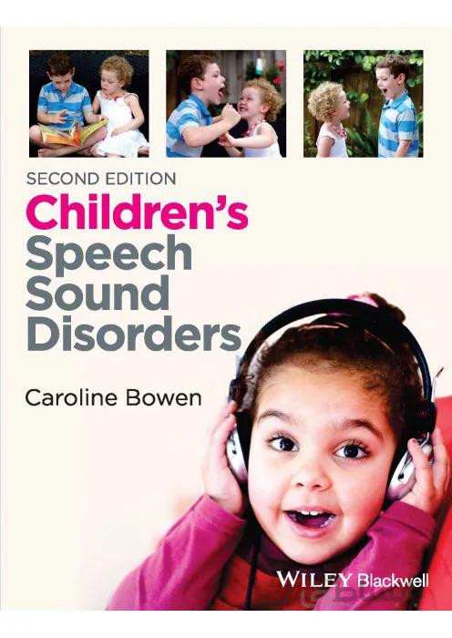 Children's Speech Sound Disorders