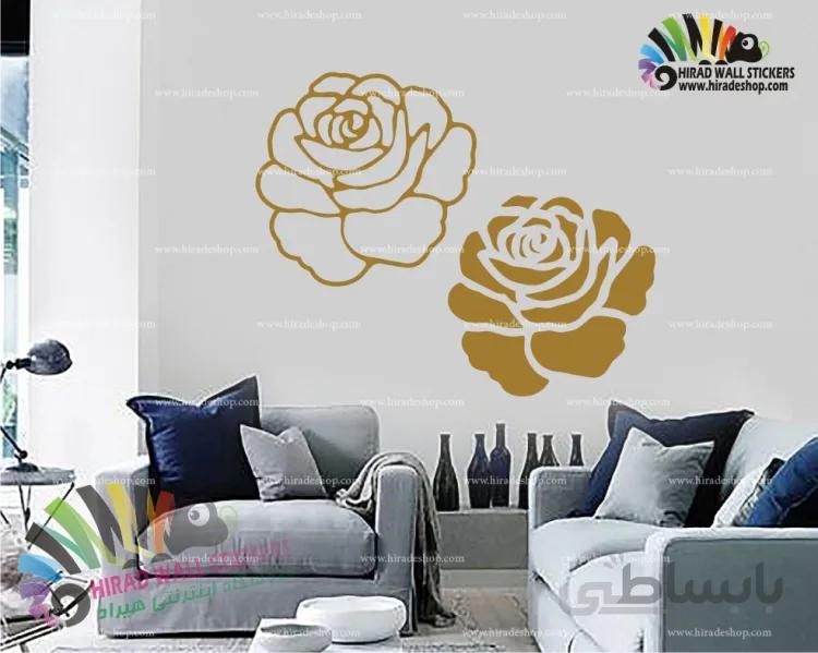 استیکر گل رز roses wall stickers کد h911