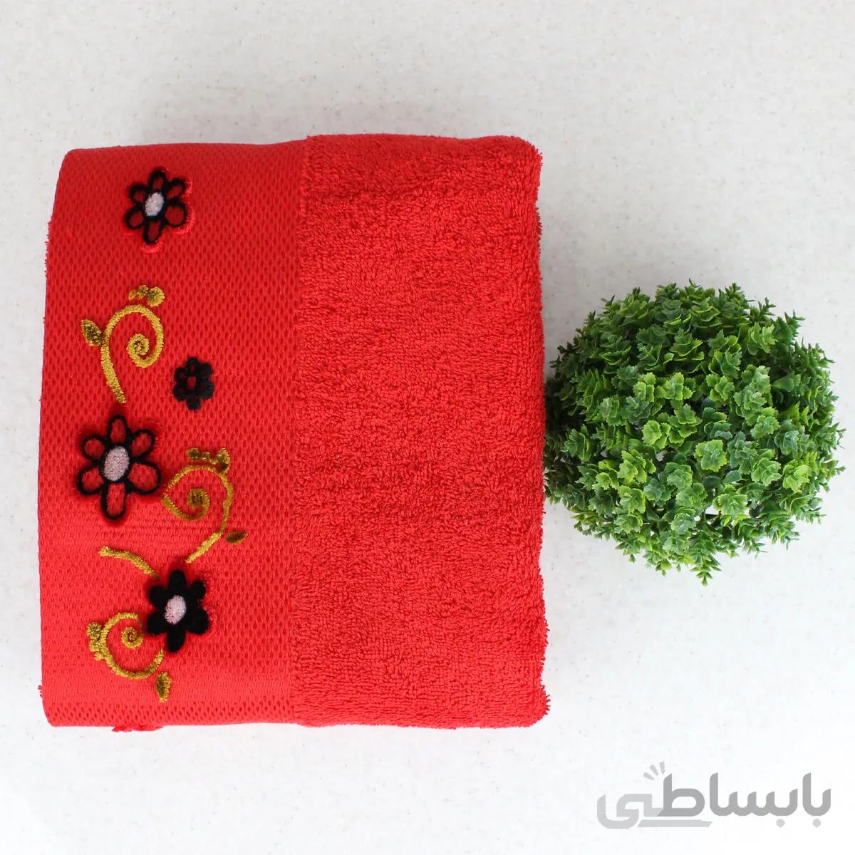 حوله استخری تِکستایل ترک سایز 70×140 سانتی‌متر