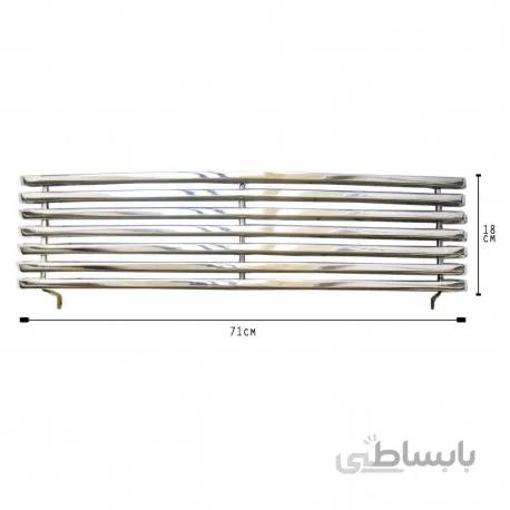 جلو پنجره پیکان طرح استیل جهان ورشو