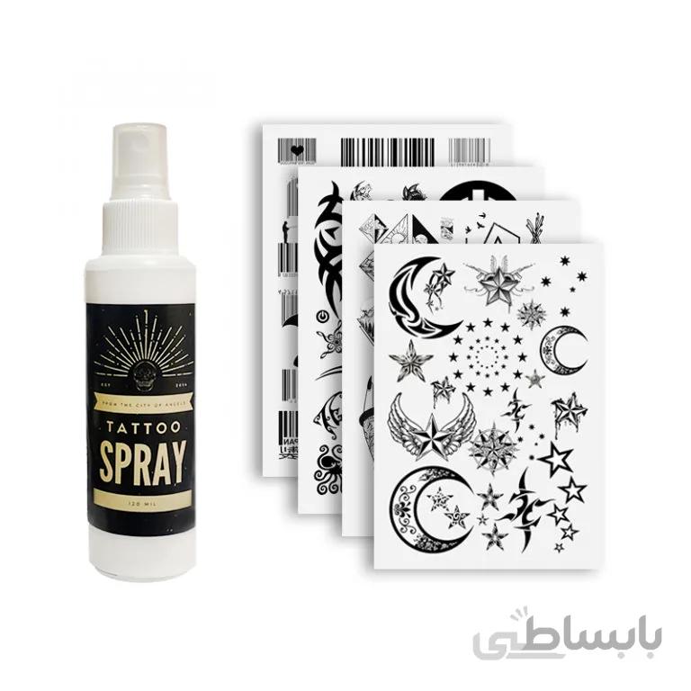 اسپری تتو موقت Tattoo Spray مدل STT125