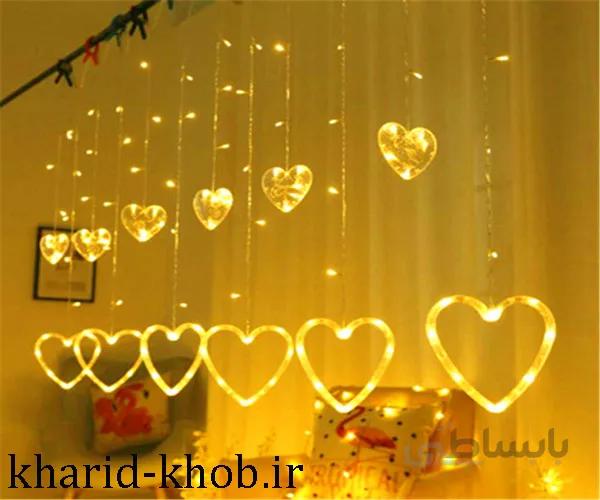 پرده قلب 12 آویز