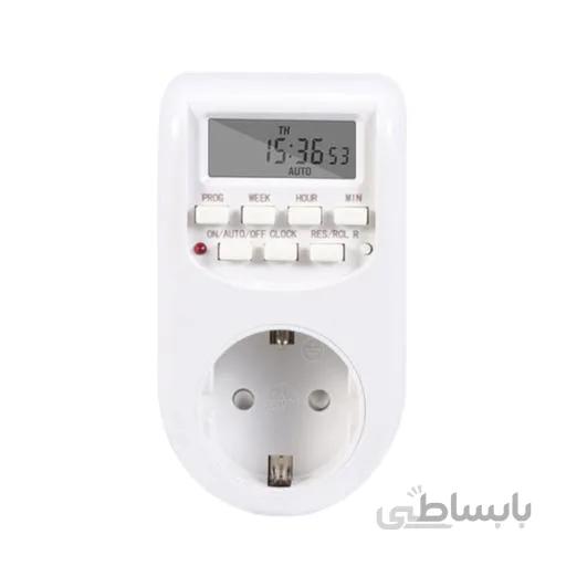 تایمر برق دیجیتال مدل AL-06G سفید