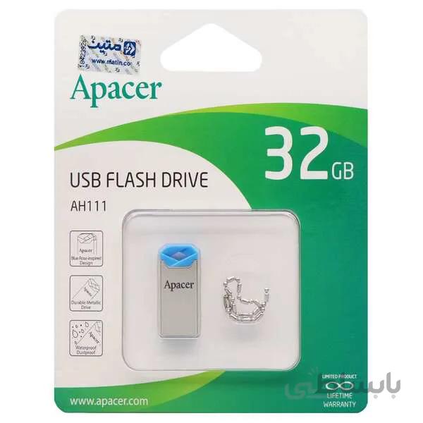 فلش مموری اپیسر مدل AH111 ظرفیت 32 گیگابایت ا Apacer AH111 USB 2.0 Super-Mini Flash Memory - 32GB