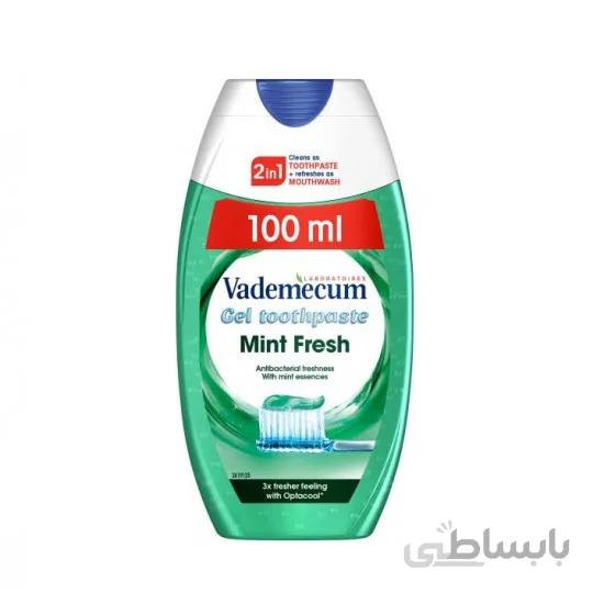 خمیر دندان دوکاره (خمیردندان و دهانشویه) Vademecum آلمان حجم 100 میل