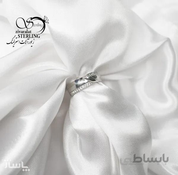 حلقه نقره کد 5387 کد 641399