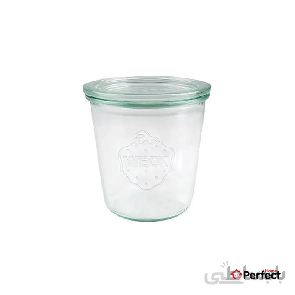 ظرف شیشه ای در دار Weck 290ml مدل ۹۰۰