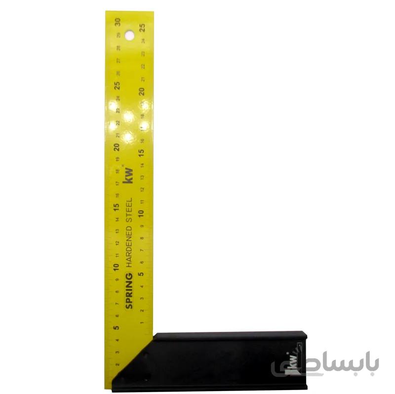 گونیا پایه دار KW استیل 30 سانتیمتر