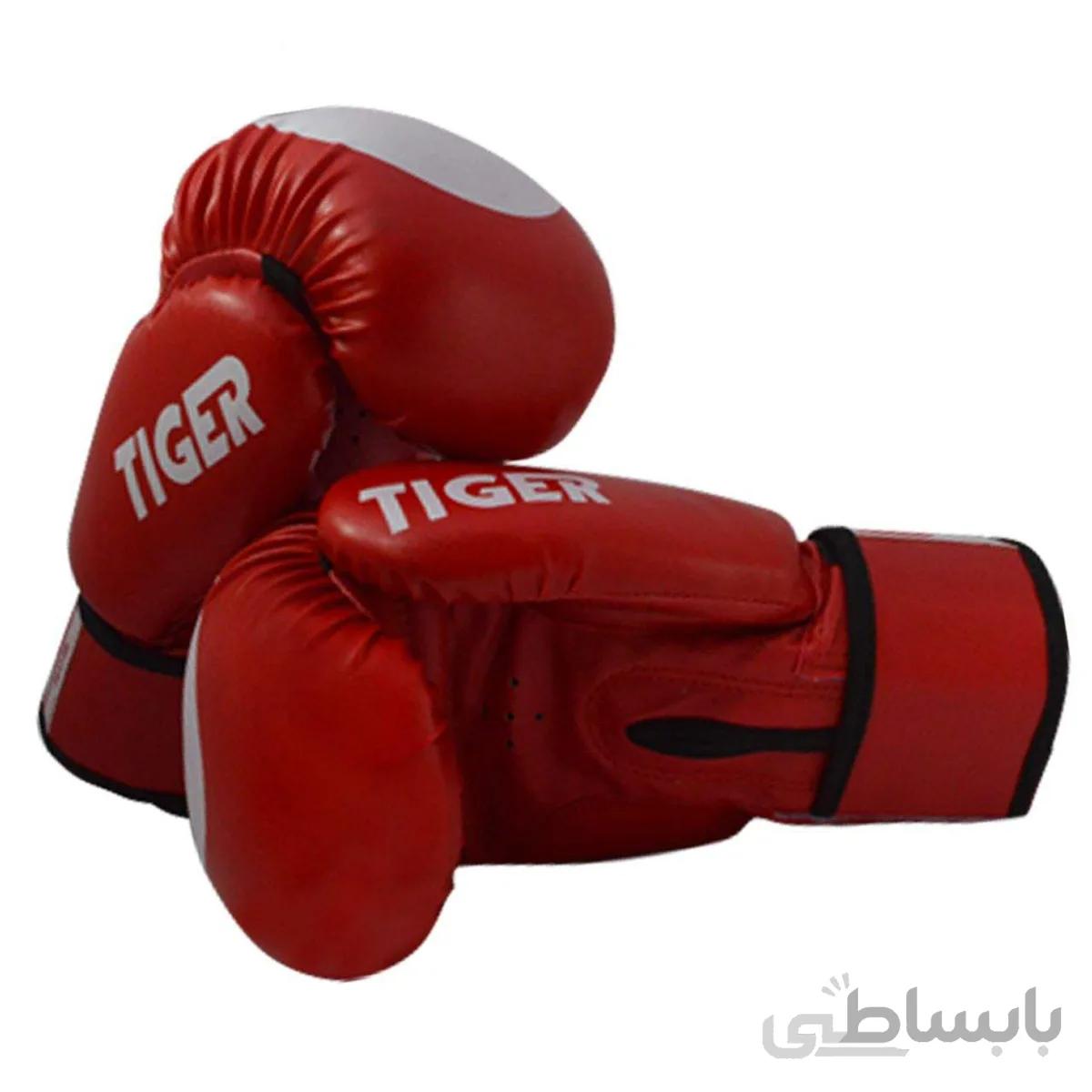 دستکش بوکس فری سایز مدل Red-Tiger کد 102