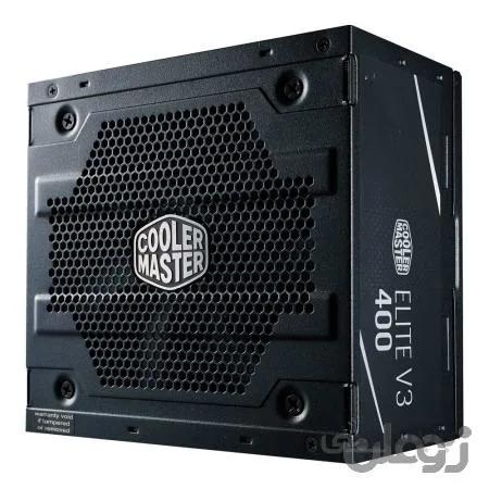 منبع تغذیه کامپیوتر کولر مستر مدل Elite V3 400W
