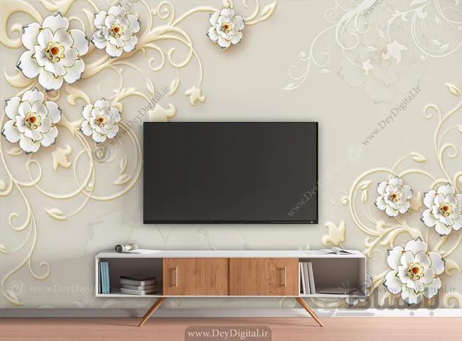 پوستر دیواری پشت تلویزون توسی BA-2357