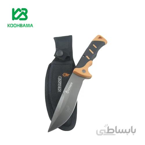 کارد شکاری گربر مدل 136 غلافدار