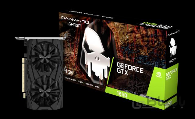 کارت گرافیک گینوارد GeForce GTX 1650 Ghost حافظه 4 گیگابایت ا gainward GeForce GTX 1650 Ghost 4GB Graphics Card