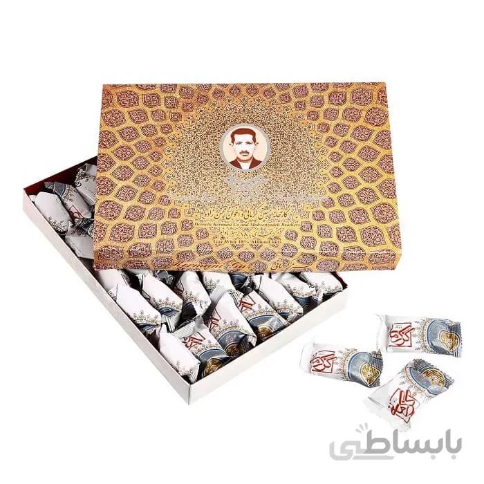 گز کرمانی 18 درصد مغز بادام لقمه – 450